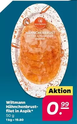 Hähnchenbrust-filet in Aspik*