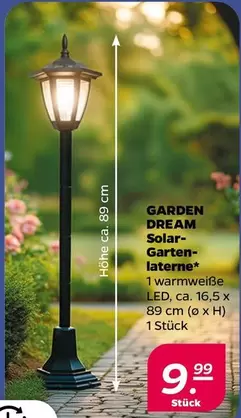 Solar-Gartenlaterne