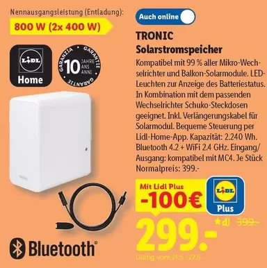 Solarstromspeicher