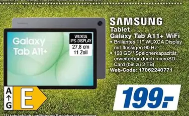 Samsung - Galaxy Tab A11+ Wifi