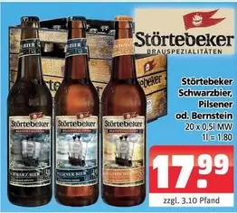 Schwarzbier, Pilsener od. Bernstein