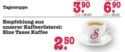 Eine Tasse Kaffee
