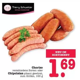 Chorizo oder Chipolatas