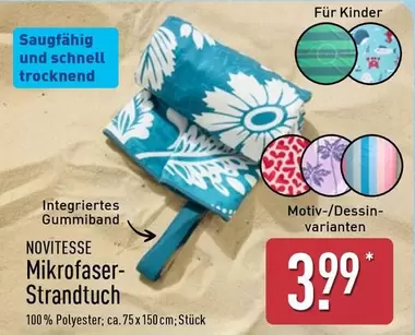 Kinder - Mikrofaser-Strandtuch