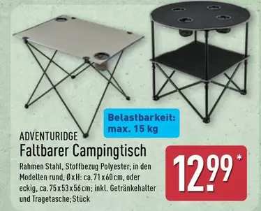 Faltbarer Campingtisch