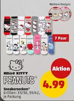 Hello Kitty - Sneakersocken