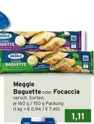 Baguette oder Focaccia
