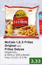 McCain - 1.2.3 Frites Original oder Frites Deluxe