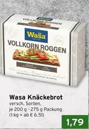 Knäckebröt Vollkorn Roggen