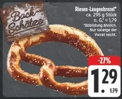Riesen-Laugenbrezel