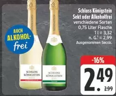 Sekt oder Alkoholfrei