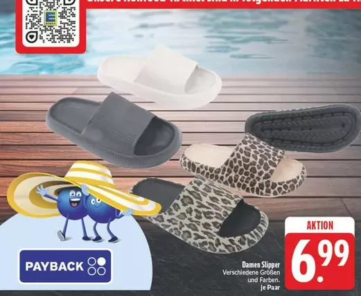 Damen Slipper