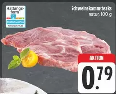 Schweinekamsteaks