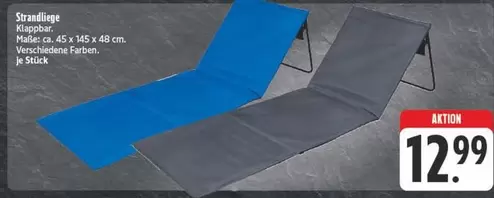 Strandliege Klappbar