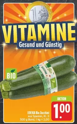 Bio - Zucchini