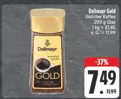 Gold -  löslicher Kaffee