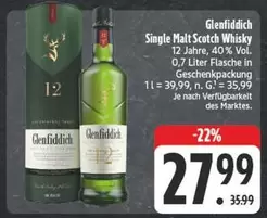 glenfiddich - Single Malt Scotch Whisky 12 Jahre
