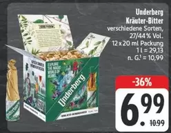 Kräuter-Bitter verschiedene Sorten