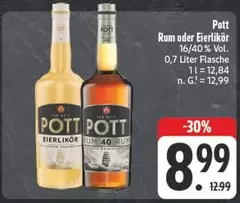 Rum oder Eierlikör