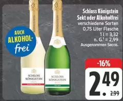 Sekt oder Alkoholfrei