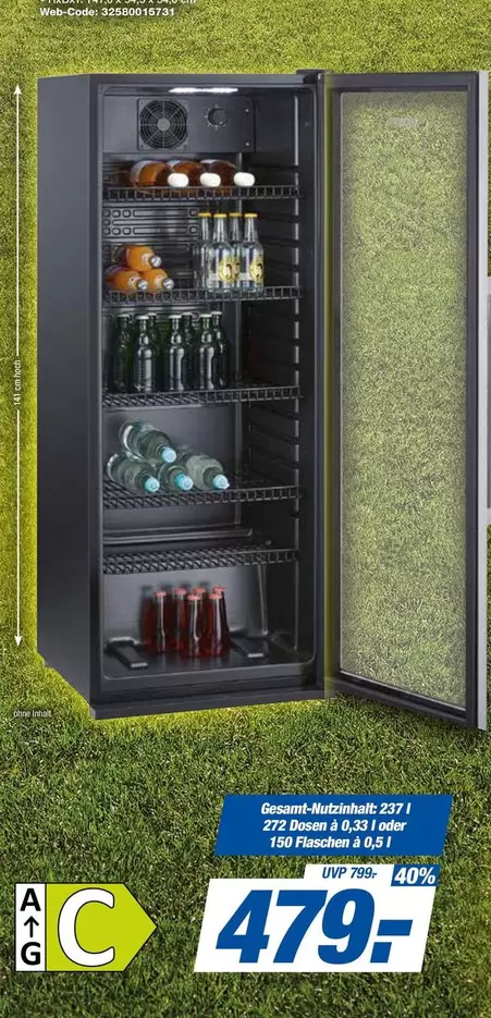 Kühl-/Gefrierschrank 271 l / 272 liter?