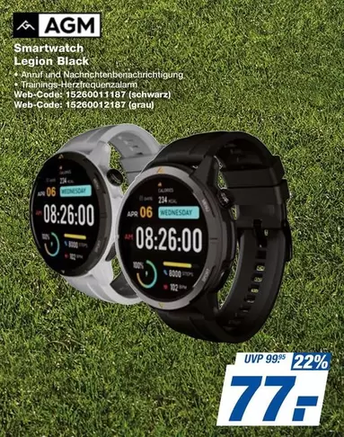 Smartwatch Legion Black