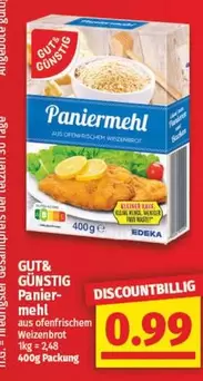 Paniermehl aus ofenfrischem Weizenbrot