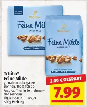 Feine Milde gemahlen oder ganze Bohnen