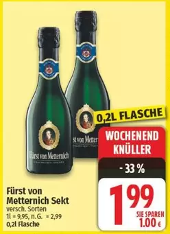 F	extc{ü}rst von Metternich Sekt