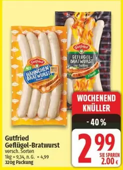 Geflügel-Bratwurst