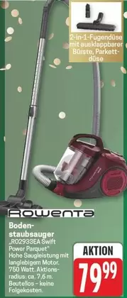 Rowenta - Bodenstaubsauger RO2933EA Swift Power Parquet