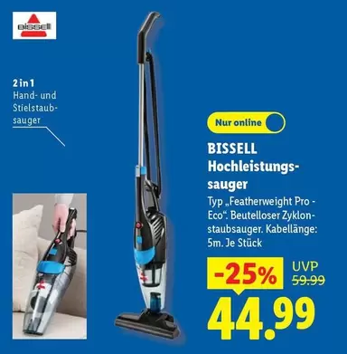 Hand - Hochleistungs-sauger Typ "Featherweight Pro - Eco" Beutelloser Zyklon-staubsauger