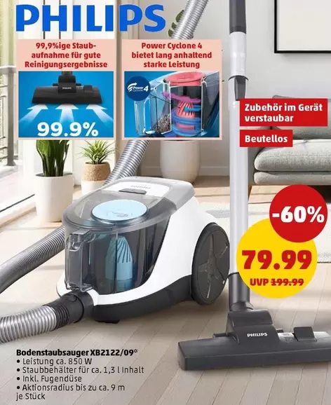 Philips - Bodenstaubsauger XB2122/09