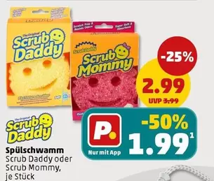 Spül schwamm Scrub Daddy oder Scrub Mommy
