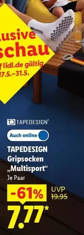 Gripsocken "Multisport"