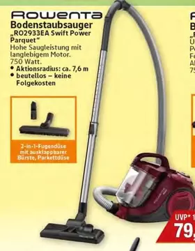 Rowenta - Bodenstaubsauger "RO2933EA Swift Power Parquet"