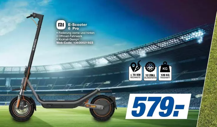 Xiaomi - E-Scooter 6 Pro