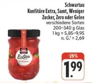 Konfitüre Extra, Samt, Weniger Zucker, Zero oder Gelee