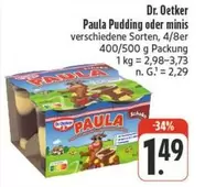 Paula Pudding oder minis