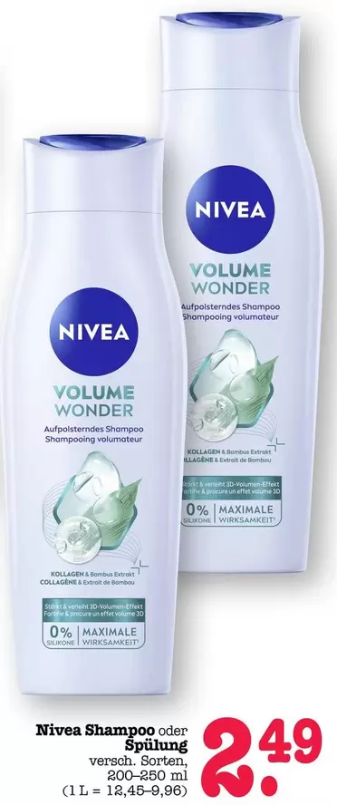 Nivea - Shampoo oder Spülung