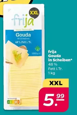 Gouda in Scheiben