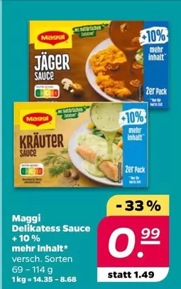 Maggi - Delikatess Sauce + 10 % mehr Inhalt