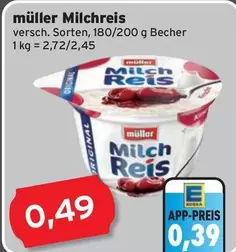 Milch Reis
