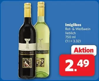 Rot- & Weißwein lieblich