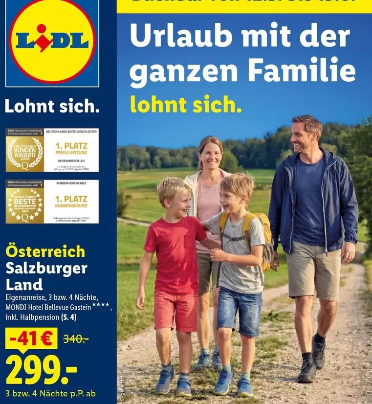 Urlaub mit der ganzen Familie
