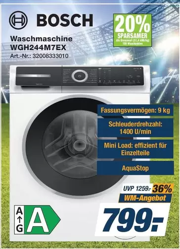 Bosch - Waschmaschine WGH244M7EX