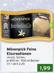 Eiscreationen Bourbon Vanille