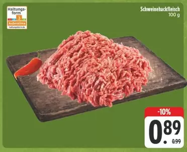 Schweinehackfleisch