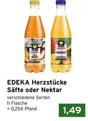 Herzstücke Säfte oder Nektar