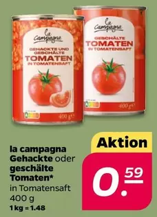 Gehackte oder geschälte Tomaten